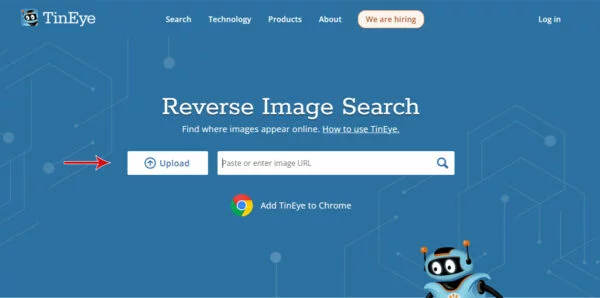 Reverse Video Search Using TinEye