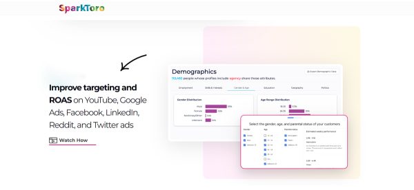 SparkToro-SEO competitor analysis tool