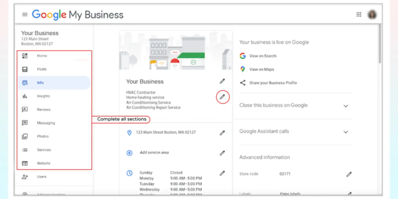 Google-Business-Profile-Information
