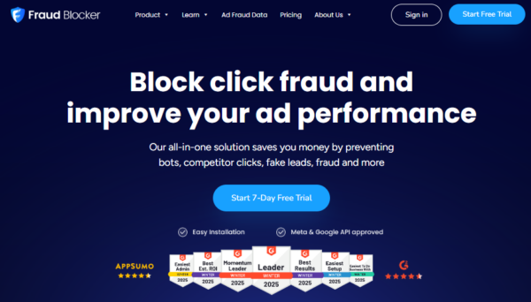 Click fraud tool- Fraud Blocker