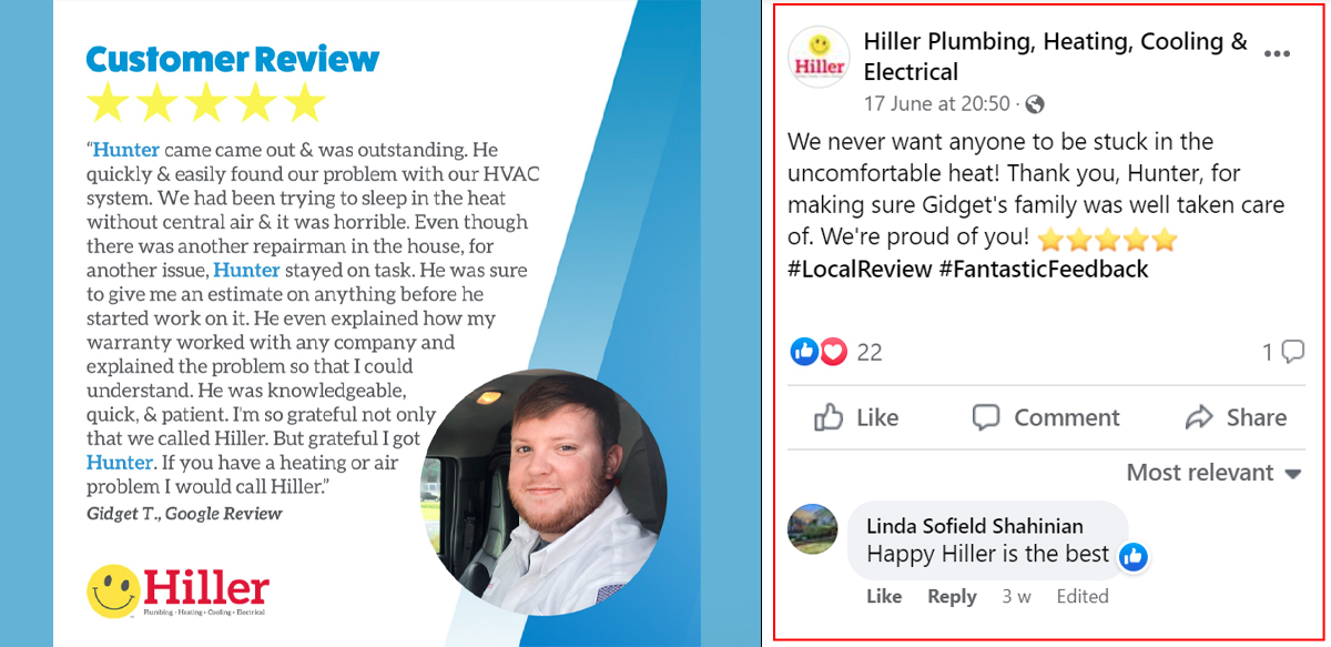HVAC social media post HVAC social media post