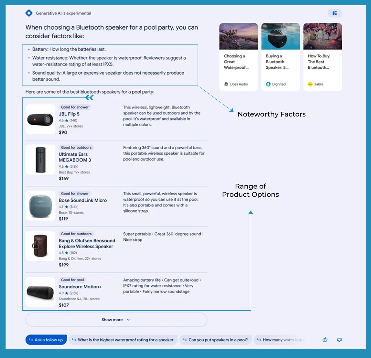 Product search results for bluetooth speakers
