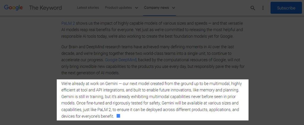Google Gemini AI – All You Need To Know - DG