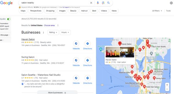 Google Local Pack