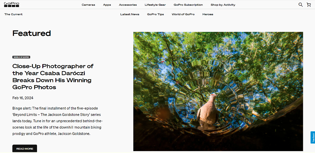 Go Pro User Generated Content