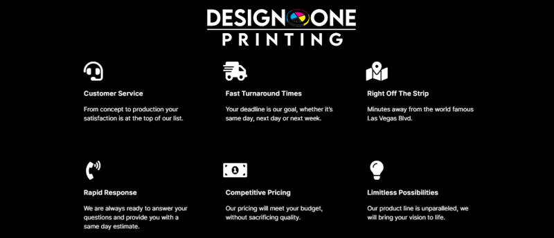 Print One Design One Printing Case Study for SEO Service | Digital Guider