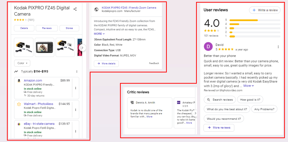 Product Structured Data