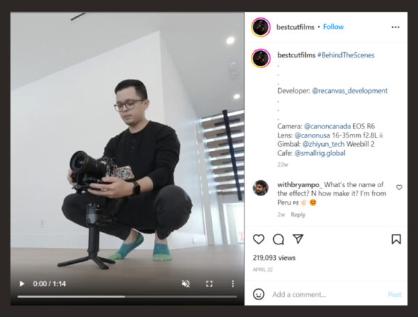 Post Behind-the-scenes