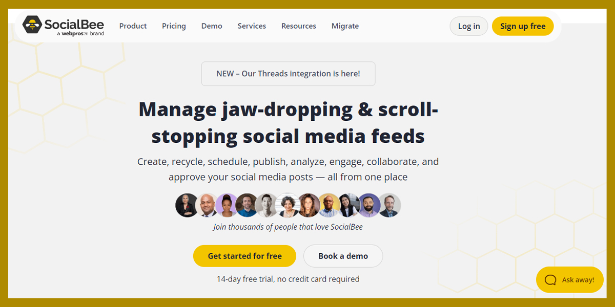 SocialBee 1-social media management tool