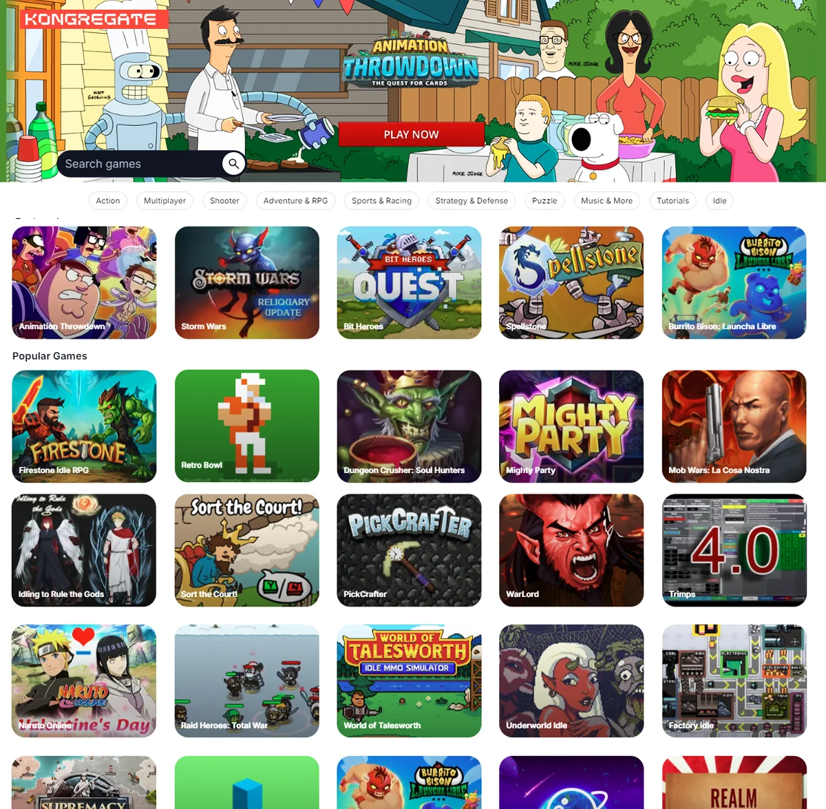 Kongregate MultiGame