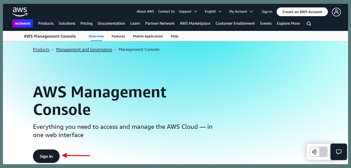 AWS Management Console