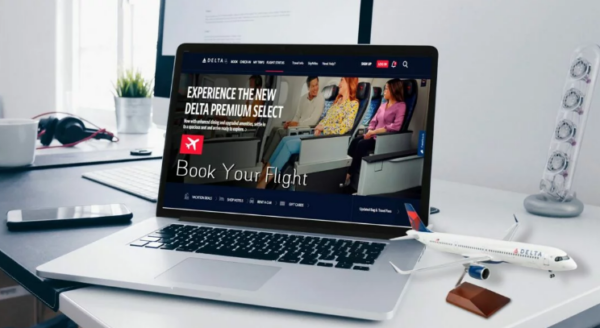 Airlines booking website, representing Aviation SEO strategies for airline marketing