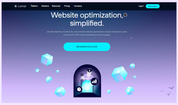 Lumar homepage