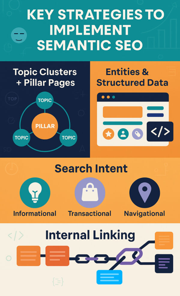 key strategies to implement Semantic SEO