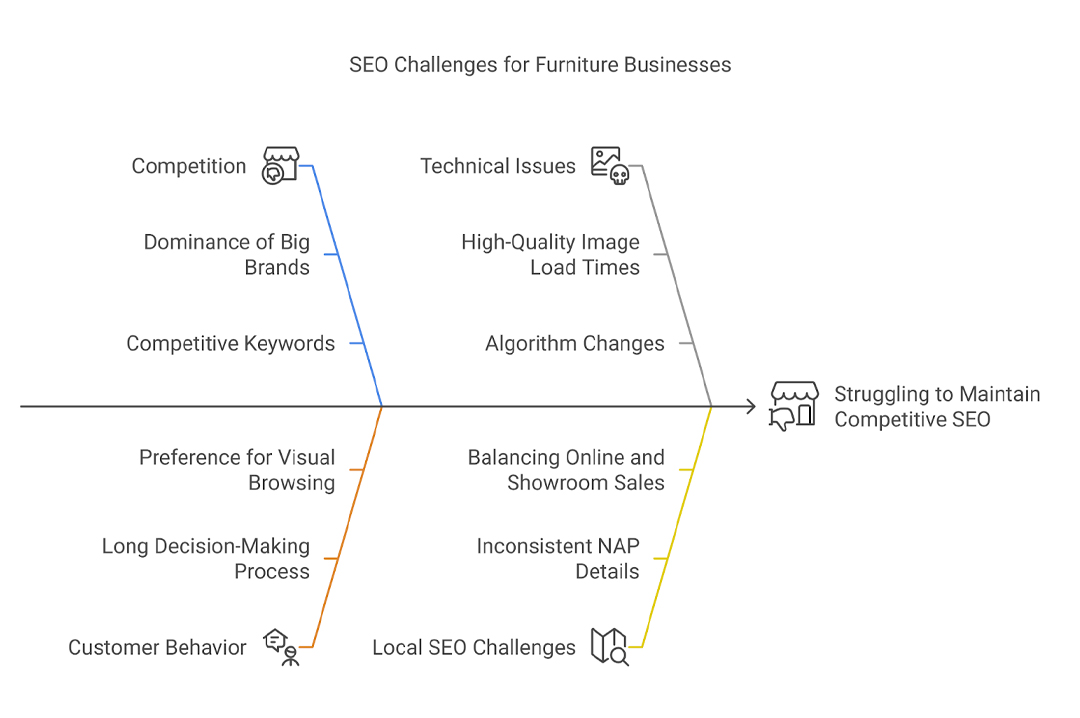 SEO Challenges Faced by Furniture Businesses Aviation SEO Benefits