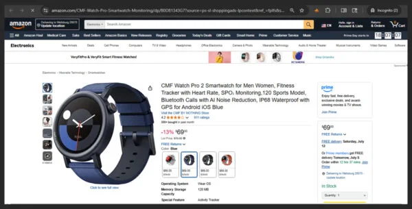 amazon a major product search engine