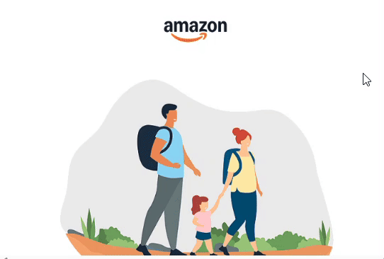 Amazon used a drip marketing campaign