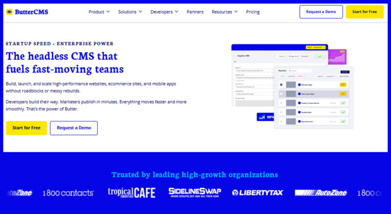 ButterCMS - Headless CMS Example