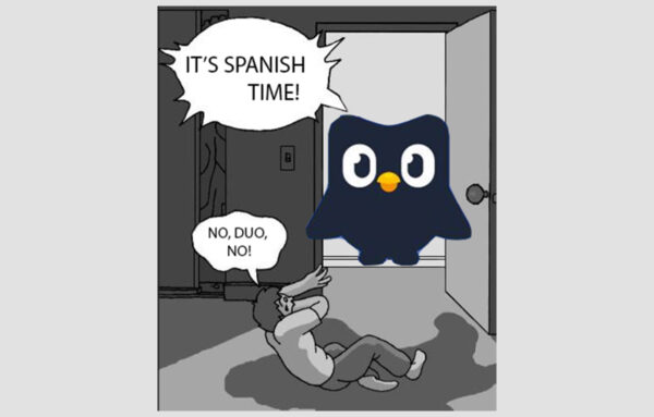 Evil Duolingo Owl meme