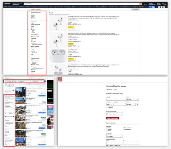 Faceted Navigation Examples