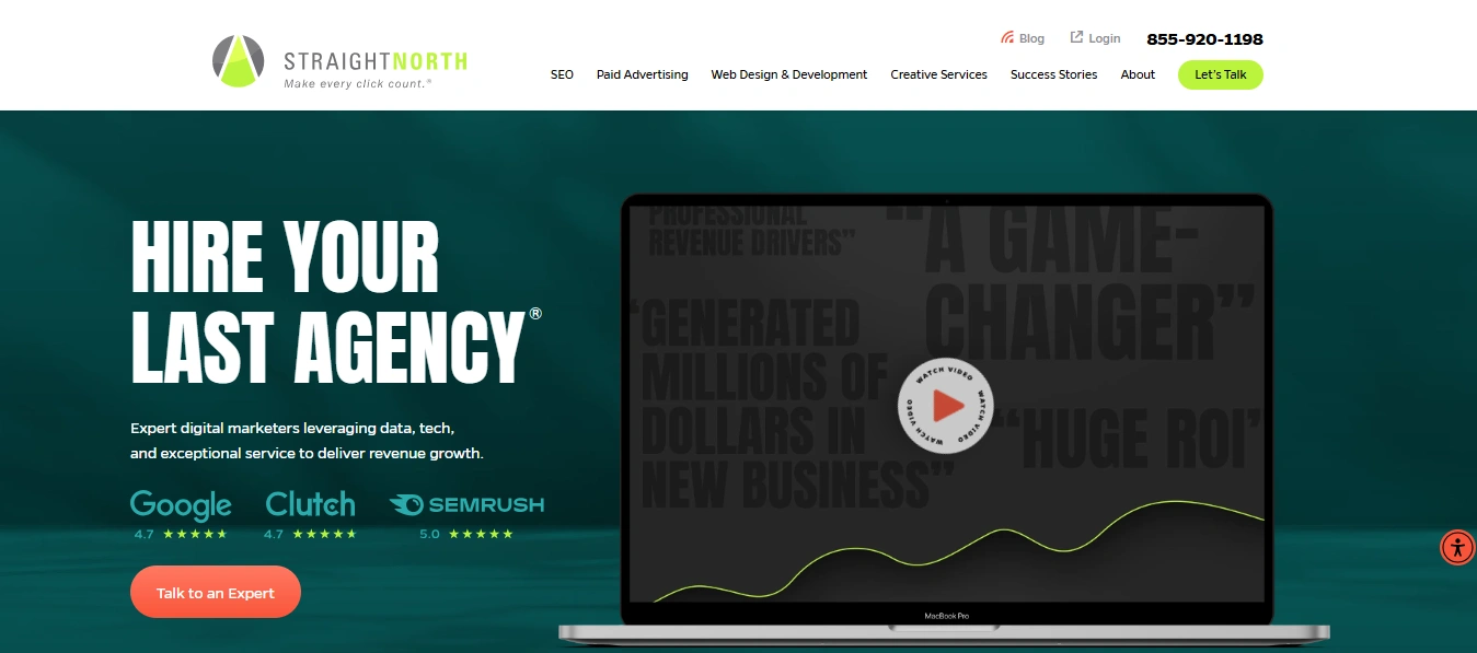 Straight North HomePage