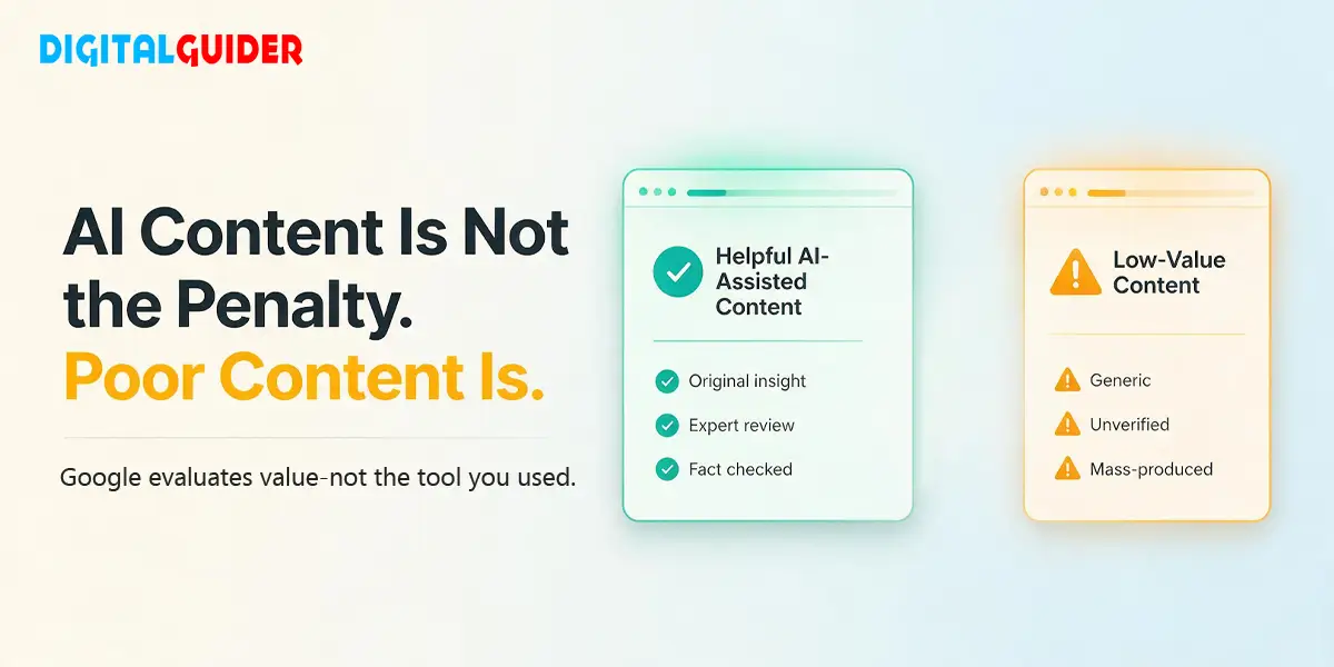 Google Penalizing AI Content