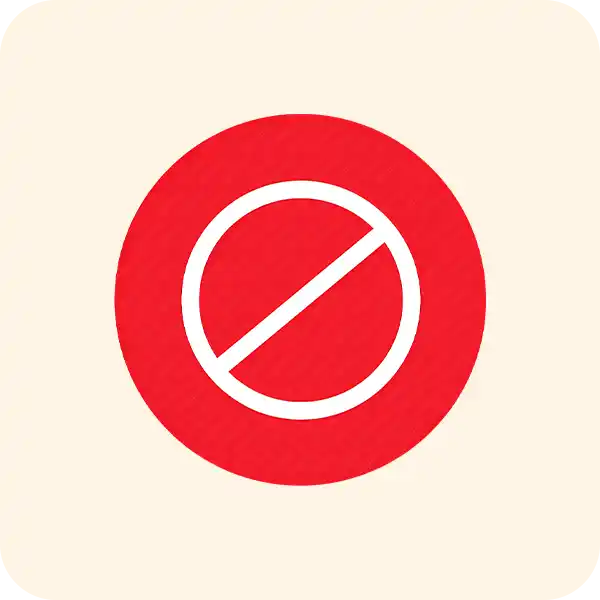 Low Cleaning Visibility