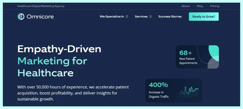 Omnicore Agency homepage
